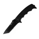 Browning Stone Cold, G-10 Handle, Tanto Point, Black Blade, Plain