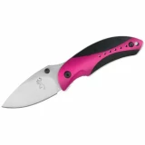 Knife, Minnow Pink Folding Knife