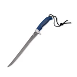 Buck Knives Silver Creek Large Fillet Knife,Blue Thermo., Plastic Sheath