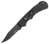 Camillus Knives Camillus Lev-R-Lok 6.75" Carbonitride Titanium Partially Serrat