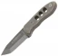 Camillus Knives 5.5 in Choker Neck Knife, Micarta Handle, Black Tanto Plain