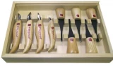 Flexcut Deluxe Palm & Knife Set