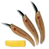 Flexcut 3-Knife Starter Set, Carving Tools