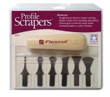 Flexcut 7 Pc. Profile Scrapers Including Handles