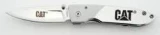 CAT Hi Tech C177CP Stainless Single Blade Pocket Knife