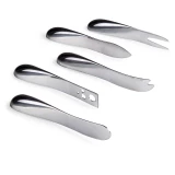 Picnic Time Quintet Cheese Tools Set (Stainless Steel)