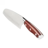 Ergo Chef Crimson 6" Santoku Knife - Red G10 Handle
