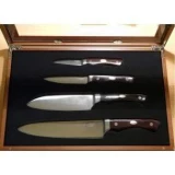 Fallkniven Knives CMTSS Kitchen Knife Super-Set, Alpha, Delta, Sierra