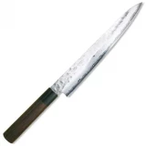 Kanetsune Hammered Damascus Sujihiki Chef's Knife