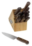 Chicago Cutlery Walnut Tradition 14-Piece Kitchen Knife Set