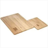 Chicago Cutlery Woodworks 2-Pc Rubberwood Set