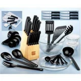 Chicago Cutlery 44 Piece Ekco Cutlery and Gadget Set with Pyrex Bonus