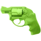 Cold Steel Knives Ruger LCR Rubber Training Revolver, Green Polypropylene