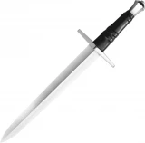 Cold Steel Knives Hand and A Half Dagger with Leather/Wood Scabbard