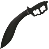 Cold Steel Chaos Kukri, Black Aluminum Handle, Black Plain w/Sheath