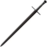 Cold Steel Knives Hand-And-A- Half Sword w/Leather Scabbard