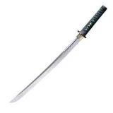 Cold Steel Knives Dragonfly Wakazashi, Ray Skin Handle, Wood Scabbard