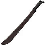 Cold Steel Knives Latin Machete Plus, 21 in., Black Handle/Saw Tooth