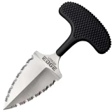 Cold Steel Knives Urban Edge, Black Kray-Ex Handle, Serrated w/Neck Sheath