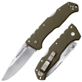 Cold Steel AK-47 Folder 3.5 in Black Plain OD Green G-10 58MVG