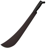 Cold Steel Knives Panga Machete, Black Handle & Blade, 18 inch