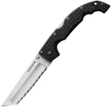 Cold Steel Knives Voyager Black Griv-Ex Handle Tanto Serrated