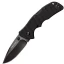 Cold Steel Knives Mini Recon 1,Black G10 Handle,Black Spear Point Plain w/Clip