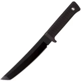 Cold Steel Knives Recon Fixed Blade Knife, Black Kray-Ex Handle, Black Tanto Plain w/Sheath