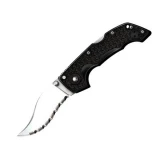 Cold Steel Knives Vaquero Medium Serrated Pocket Knife with Black Zyte