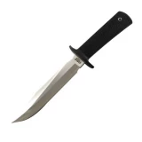 Cold Steel Knives ODA, Black Kraton Handle, Plain Edge Fixed Blade Kni