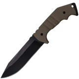 Cold Steel Knives AK-47 Field Knife with OD Green G10 Handle and Sheath