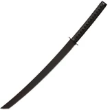 Cold Steel Knives Tactical Katana Machete, All Black w/Sheath