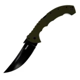 Cold Steel Knives 21TXVG Talwar, OD Green G10 Handle, Black Plain, 5.5