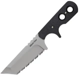 Cold Steel Knives 49HTFSZ Mini TacFixed Blade with G10 Griv-Ex Handle and Sheath