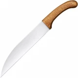 Cold Steel Woodsman's Sax, 11" 1055 Blade, Hardwood Handle, Leather Scabbard - 88HUA