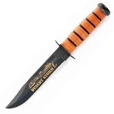 Ka-bar Knives Desert Storm 15th Anniversart US Navy Knife with Leather