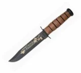 Ka-bar Knives US Navy Irqai Freedom Commemorative Fixed Blade Knife
