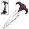 United Cutlery Dragon Flame Dagger, Red with Display