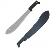 Condor Bolo Machete with UltraBlaC2 Finish and Leather Sheath