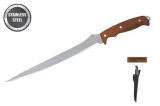 Condor Tool and Knife Tiburon Fixed Blade Knife with Hardwood Handle