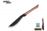 Condor Tool and Knife Daikaju Machete, Hardwood Handle, Leather Sheath