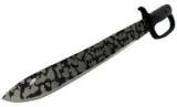 Condor Tool and Knife Jungle Saber Machete with D Handle, Mystic Camo Blade