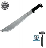 Condor Tool & Knife CTK2000E Etched Damascus Machete, 18 in.