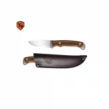 Condor Tool and Knife Jackal Skinner, Walnut Handle, Drop Point, Leather Sheath
