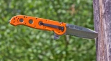 CRKT Emergency M16-14ZER 3.8" Pocket Knife (Combo Edge, Orange Zytel Handle)