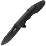 CRKT Caligo, 3.19" Blade, Black Aluminum Handle - 6215