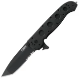 CRKT M16-14ZLEK 3.8" Pocket Knife (Combo Edge, Black Zytel Handle)