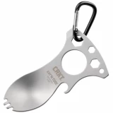 CRKT Eat'N Tool, Bead Blast, Spork, Bottle Opener, Multitool