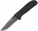 CRKT Drifter, 2.87" Plain Blade, Black G-10 Handles - 6450K