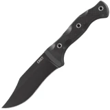 CRKT Rakkasan, 4.89" SK-5 Blade, Black G10 Handle, Bolaron Sheath - 1520